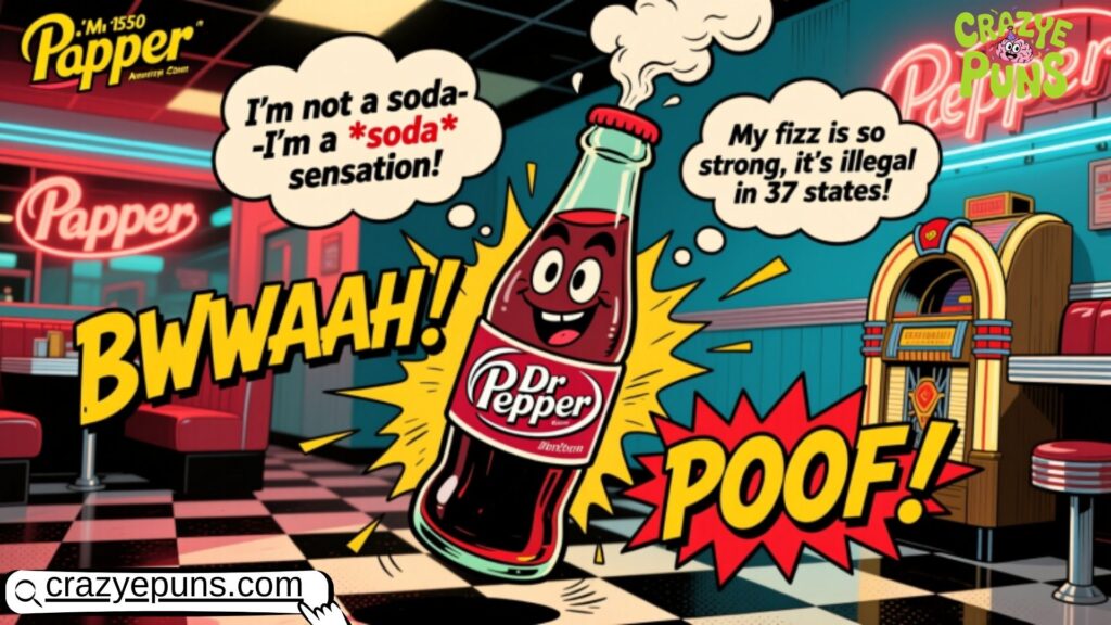 Dr Pepper One Liners That'll Make You Choke (On Laughter)