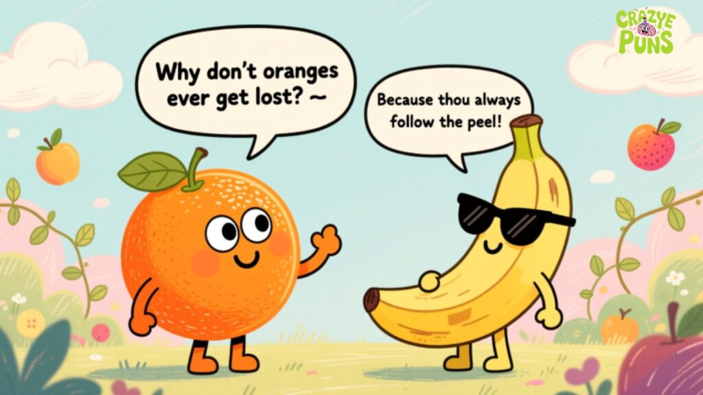 Fruit Jokes Question-Answer Style