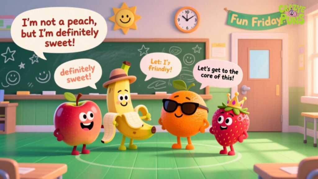 Fruit Jokes for Classroom Fun and Icebreakers