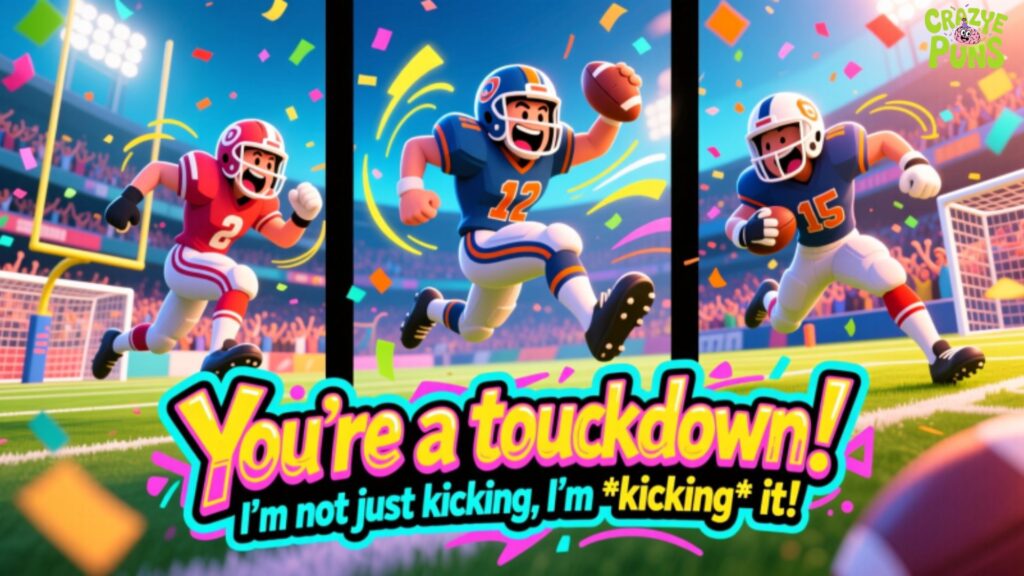 Funny Football Puns Captions