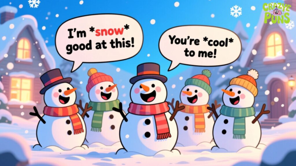 Funny Snow Puns One Liners