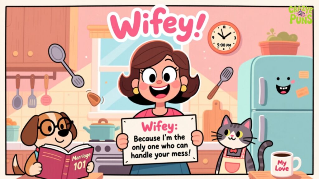 Funny Wife Puns Captions