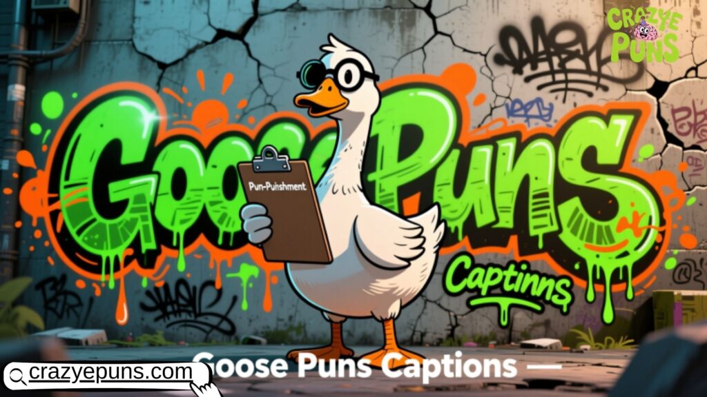 Goose Puns Captions 