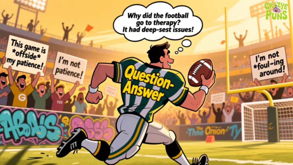 Question-Answer Football Puns
