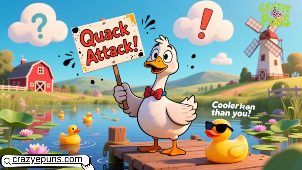 Quirky Goose Puns for Kids and Adults
