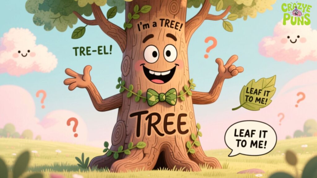 Silly & Sassy Tree Wordplay