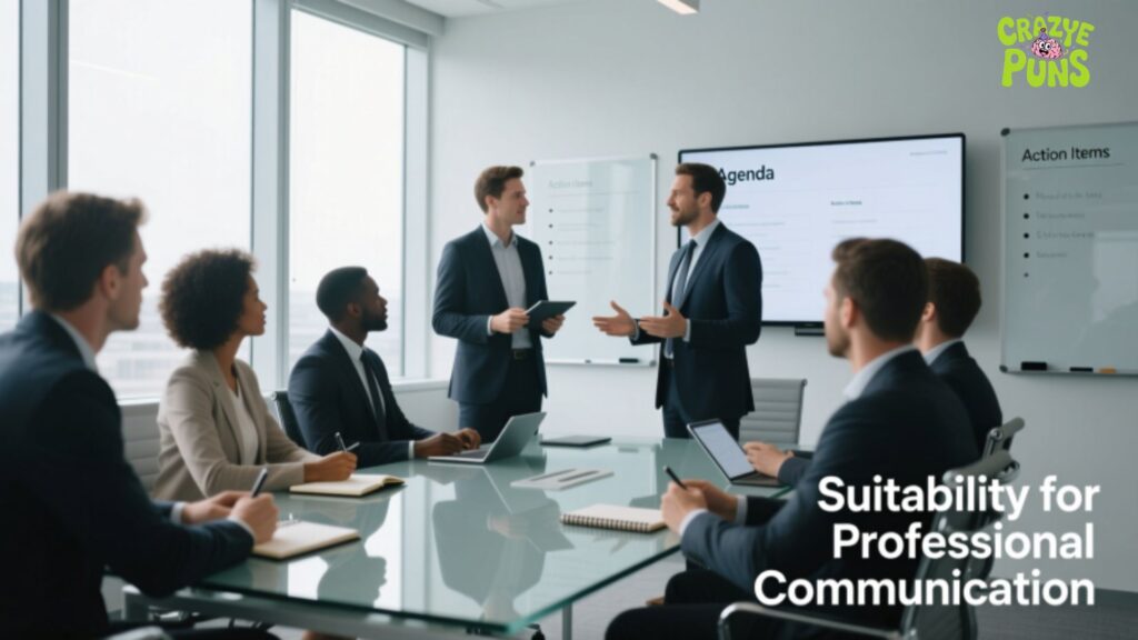 Suitability for Professional Communication