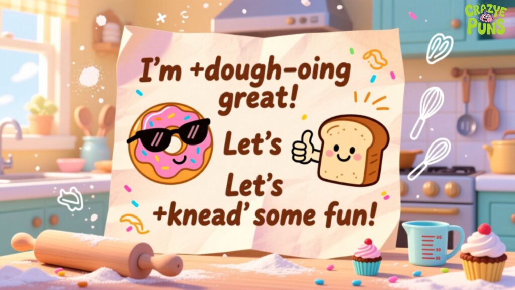 Witty Baking Puns for Social Media