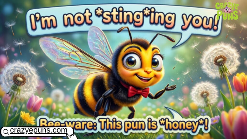 Animated Bee Puns You Can Share Online