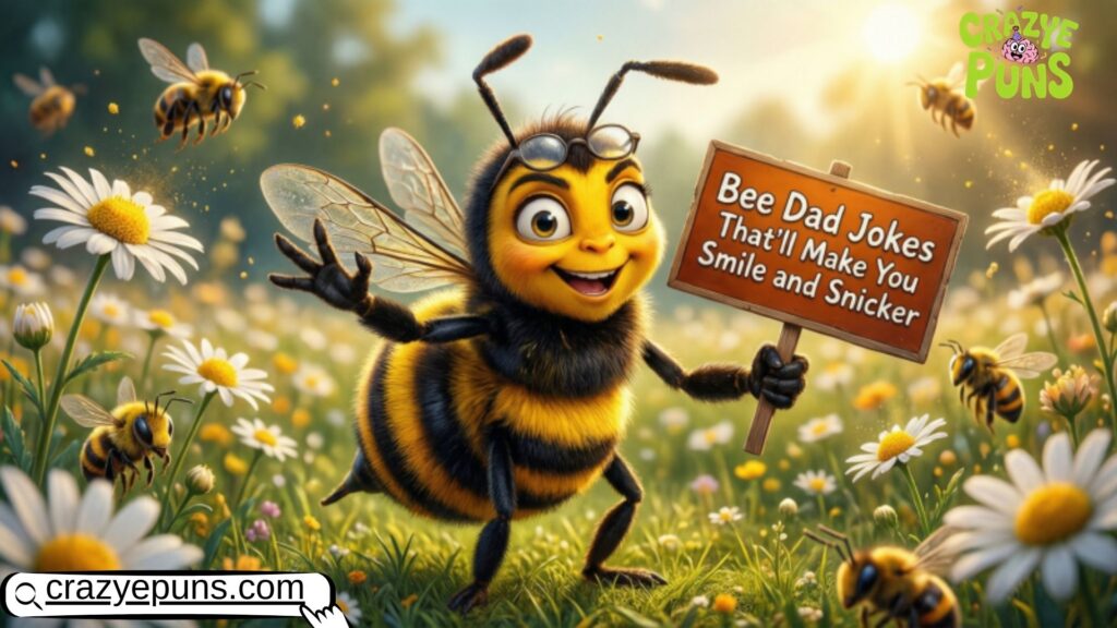 Bee Dad Jokes That'll Make You Smile and Snicker