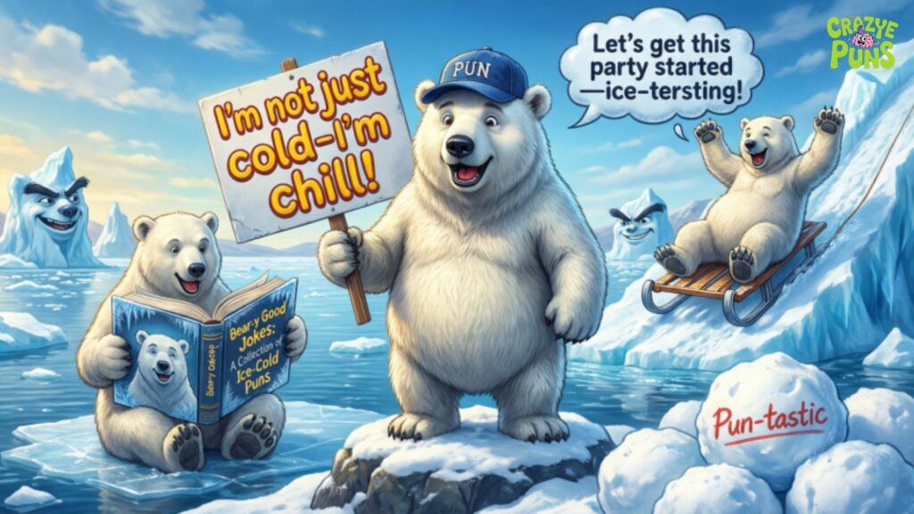 Best and Funniest Jokes & Puns about Polar Bear 