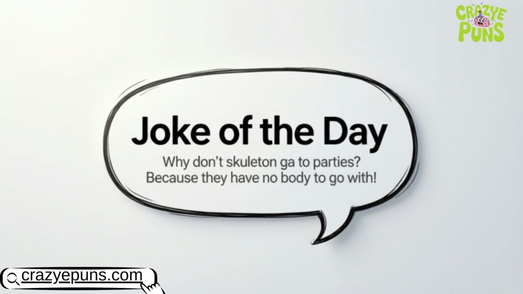 Clean Joke of the Day for Work