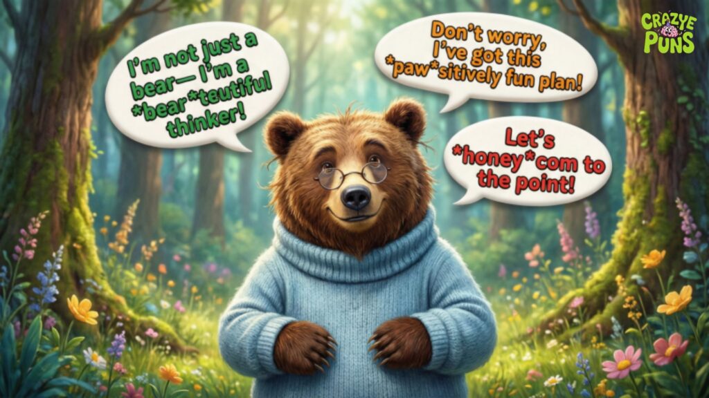 Clever Bear Puns to Brighten Your Day