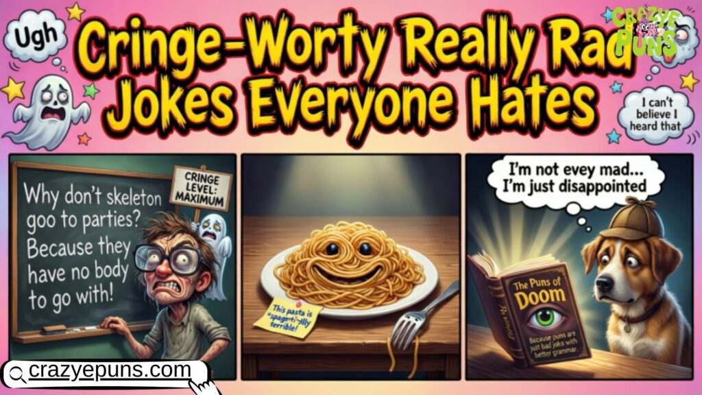 Cringe-Worthy Really Bad Jokes Everyone Hates