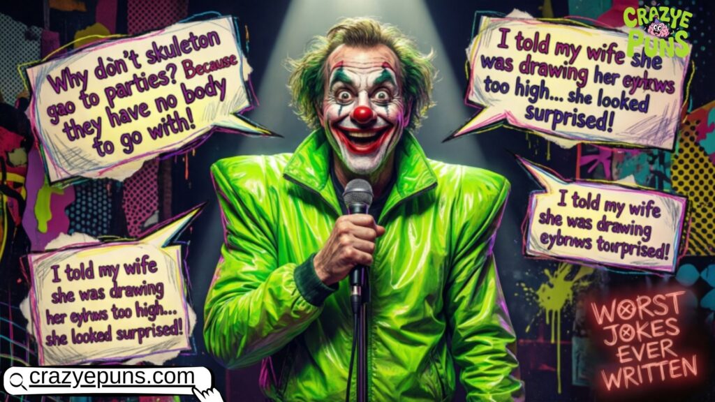 Cringe-Worthy Worst Jokes Ever Written