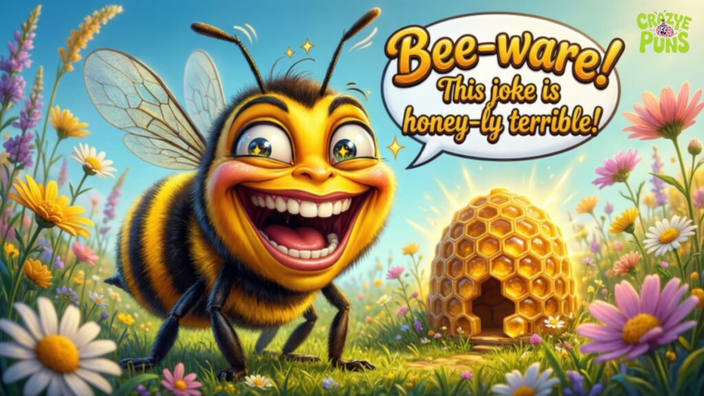 Cringey & Hive-Raising Bee Jokes for Pun Addicts