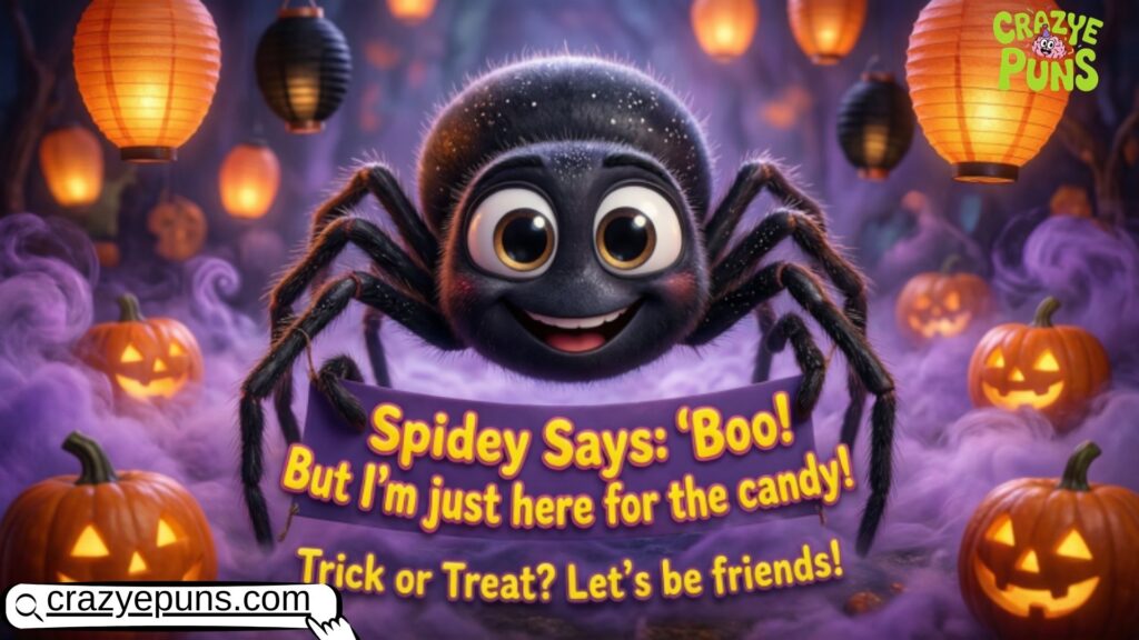 Cute and Funny Spider Sayings Perfect for Kids (Halloween Edition)