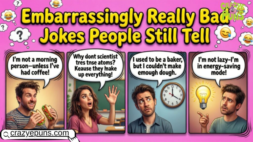 Embarrassingly Really Bad Jokes People Still Tell
