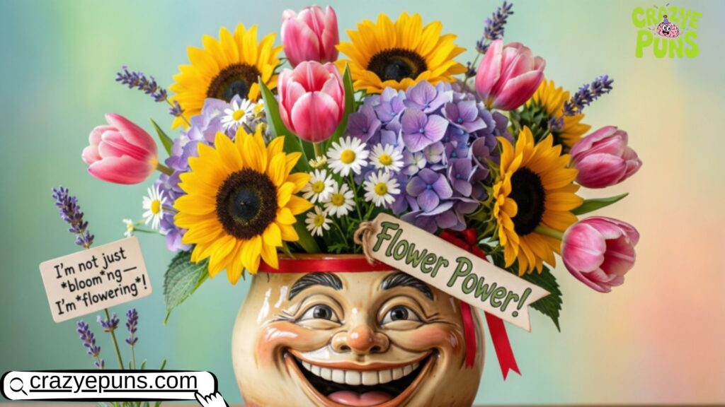 Funny Flower Puns