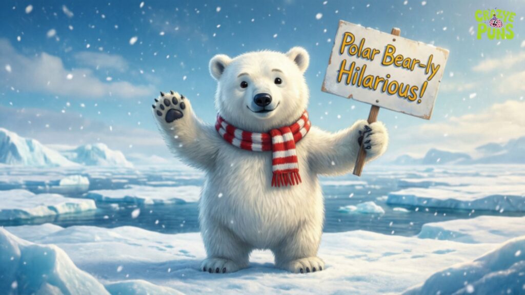 Funny Polar Bear Puns & Jokes One Liner 