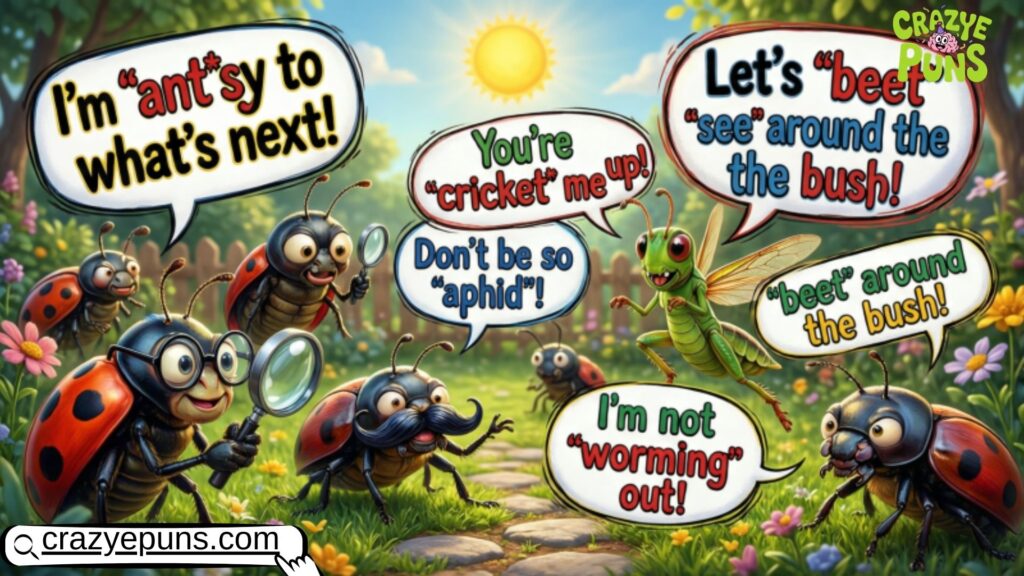 Hilarious Bug Puns One-Liners to Make You Laugh