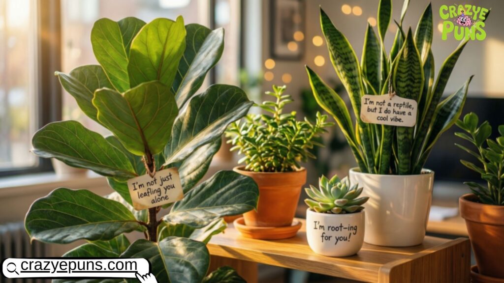 Houseplant Puns 