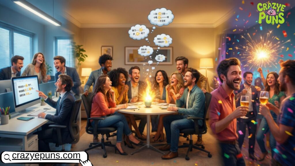 Joke That Spark Other Jokes at Parties, Work, and Home