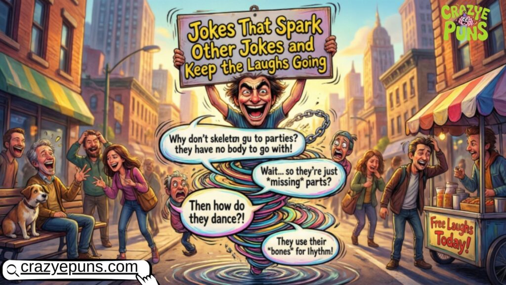 Jokes That Spark Other Jokes and Keep the Laughs Going