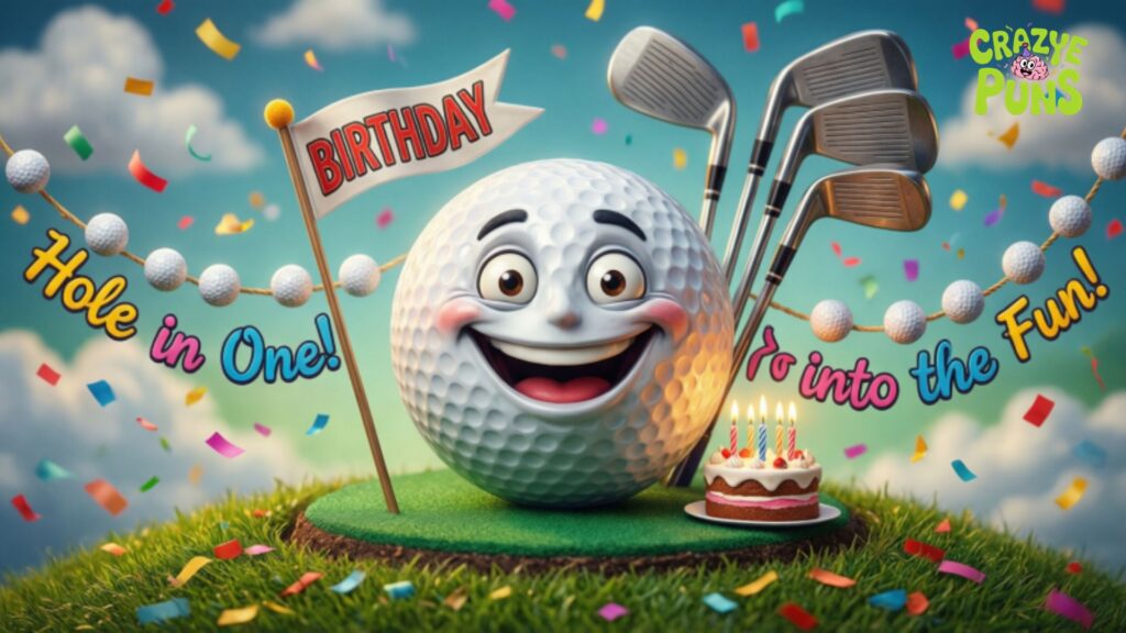 Par-Tee Time Golf Puns for Birthdays