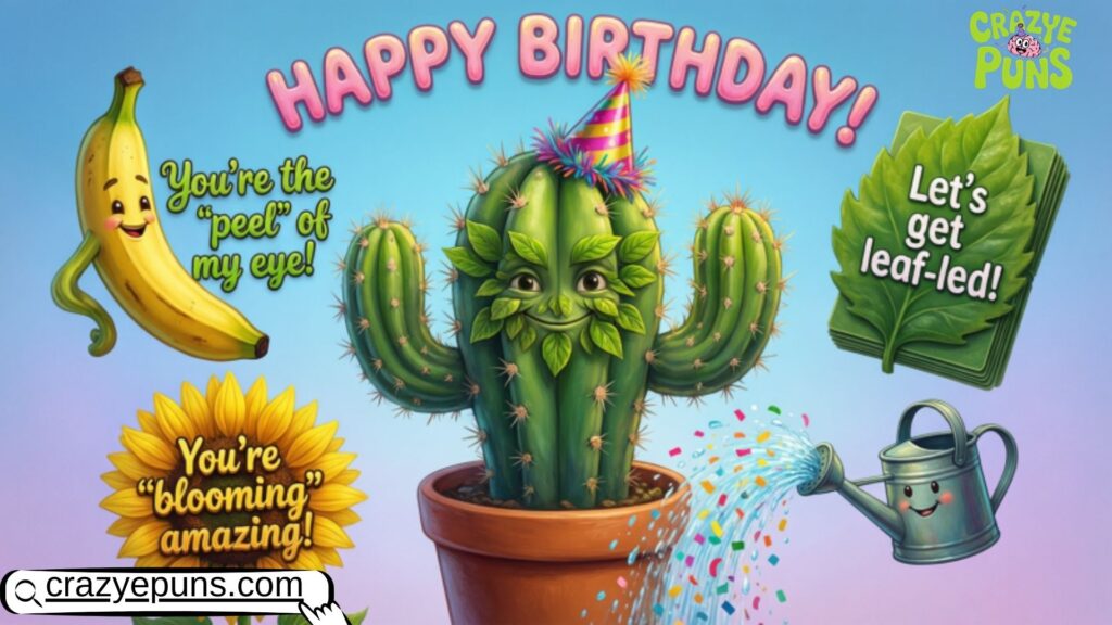 Plant Puns for Birthday 