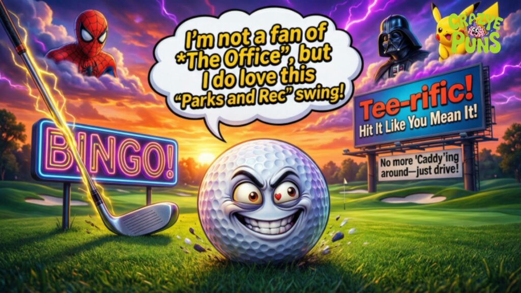 Pop Culture Golf Puns
