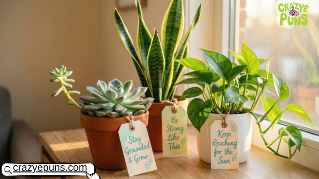 Positivity Cute Plant Quotes