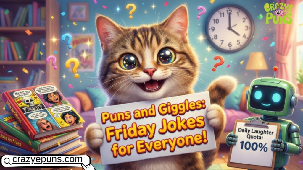 Puns and Giggles Friday Jokes for Everyone!