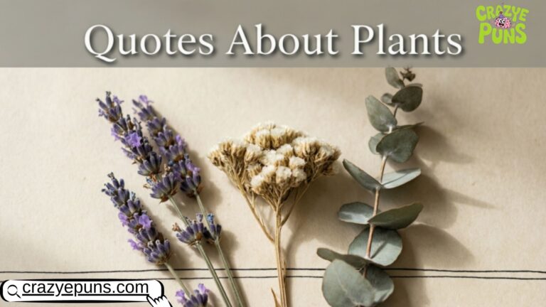 Quotes About Plants