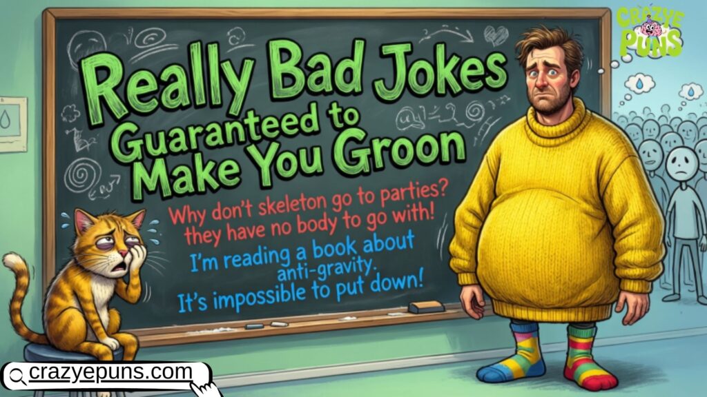Really Bad Jokes Guaranteed to Make You Groan