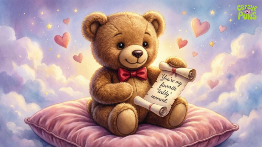 Teddy Bear Puns & Jokes for Lovey-Dovey Moments 