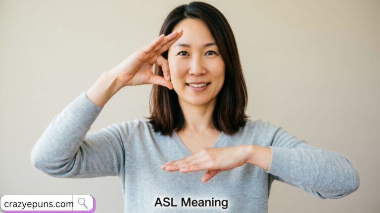 ASL Meaning