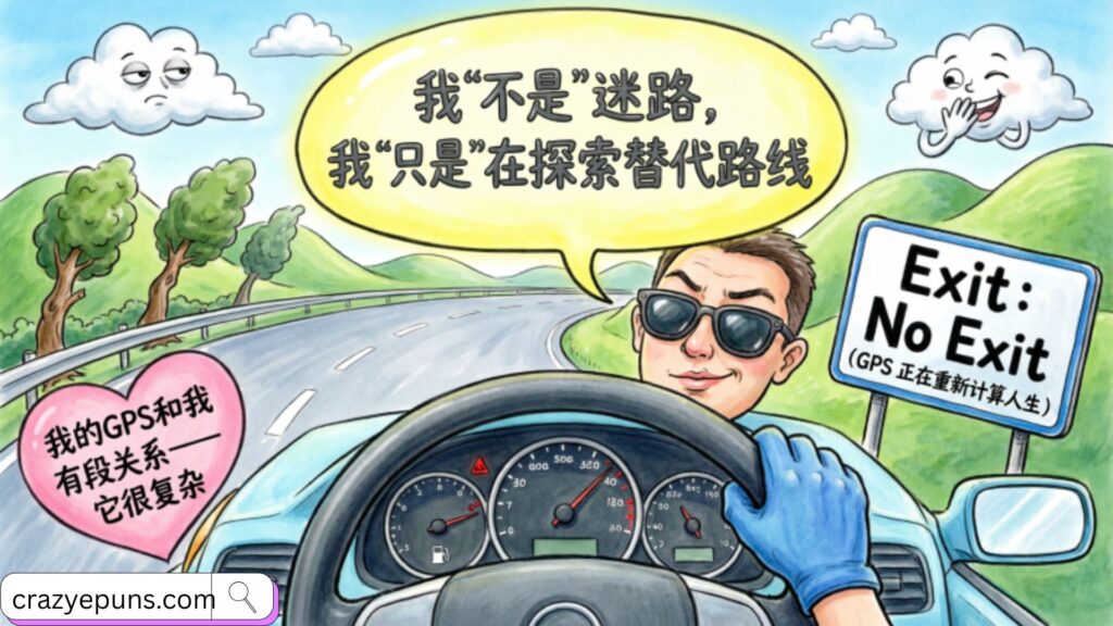 Bad Driving Jokes One-Liners