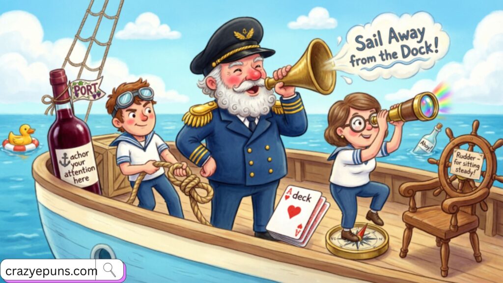 Captain & Crew Puns