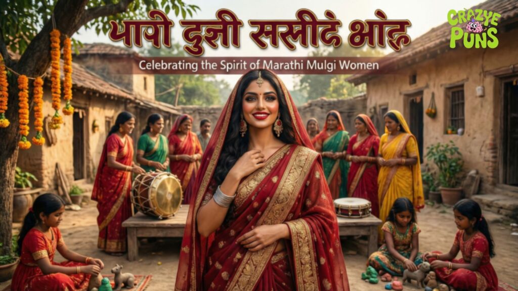 Captions That Celebrate Marathi Mulgi Culture