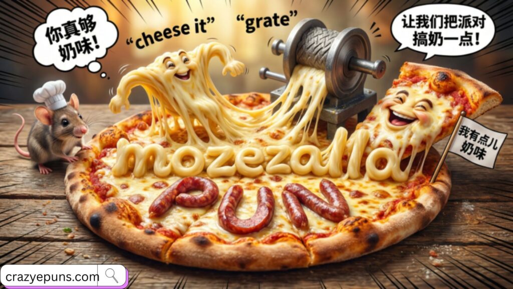Extra Cheesy Pizza Puns