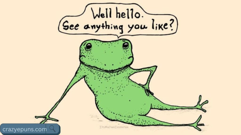 Funny Frog Puns