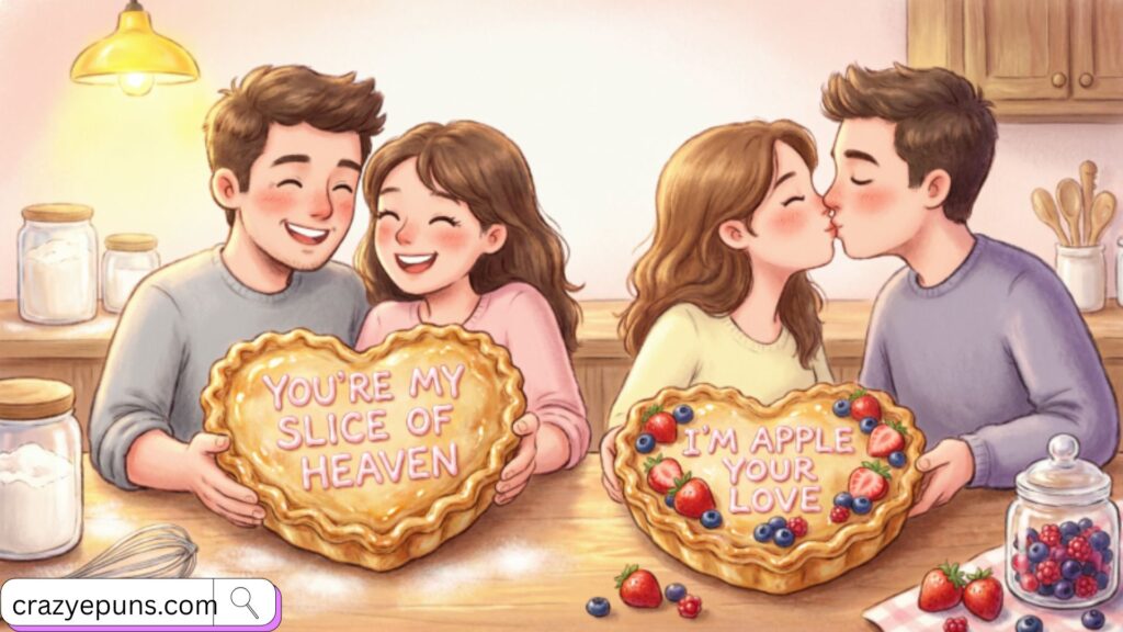 Love and Pie Romantic Pie Puns for CouplesÂ