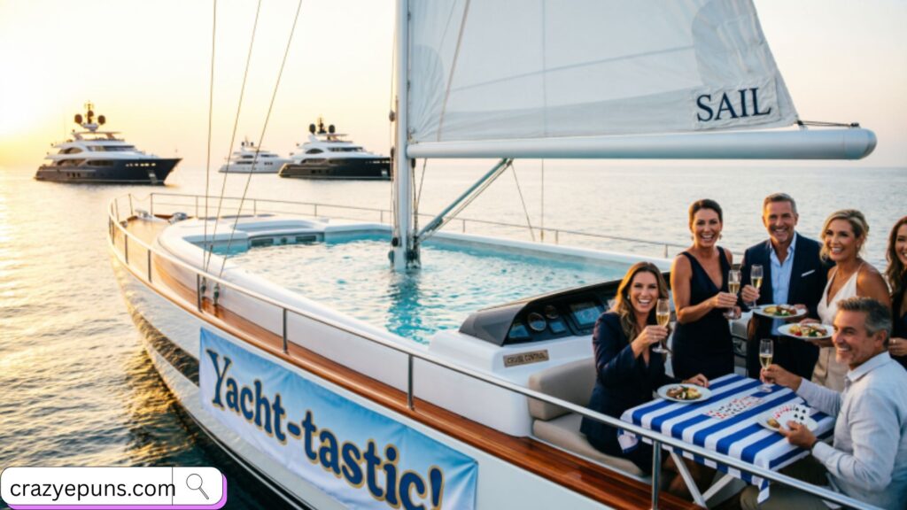 Luxury Yachts & Opulence Puns