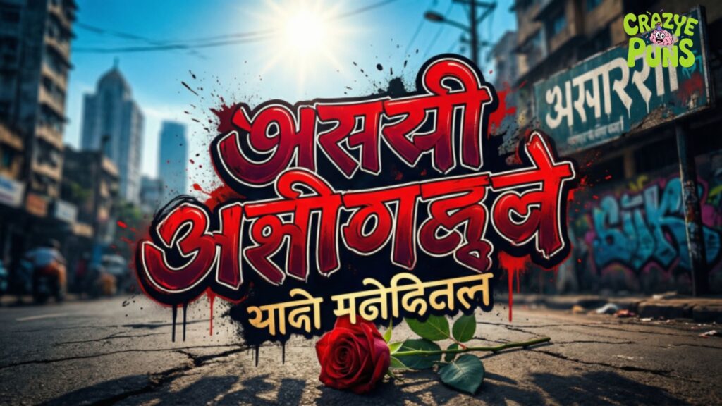 Marathi Attitude Captions