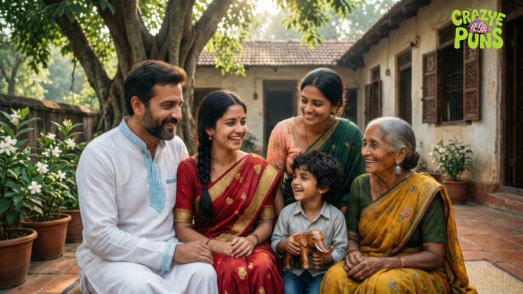 Marathi Family Captions