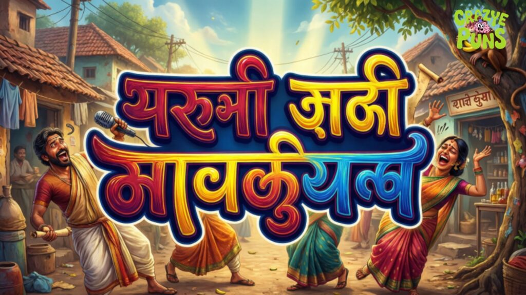 Marathi Funny Captions