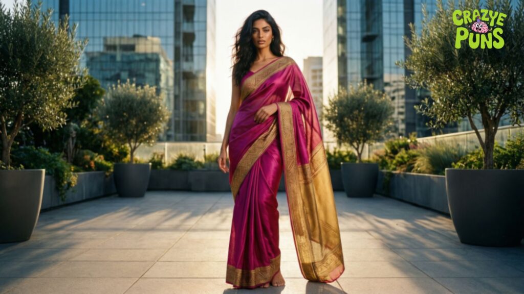 Modern Saree Captions for Instagram 