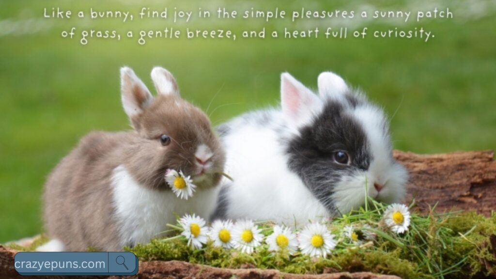 Rabbit Puns Captions