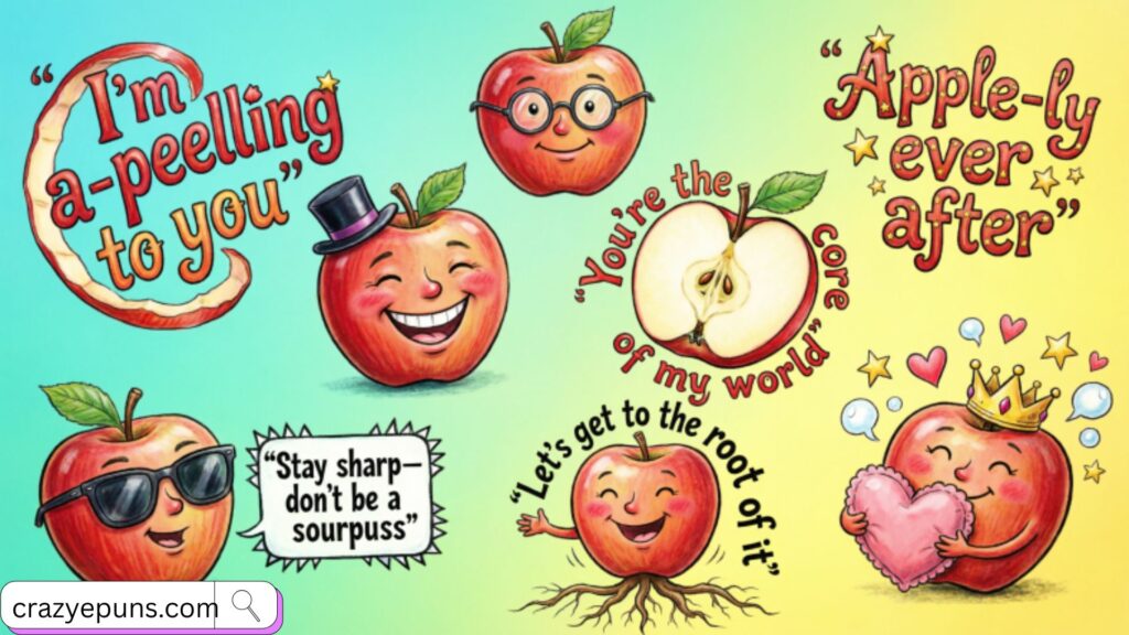 Short Funny Apple Puns